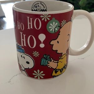 Peanuts Snoopy and Charlie Brown Christmas Mug